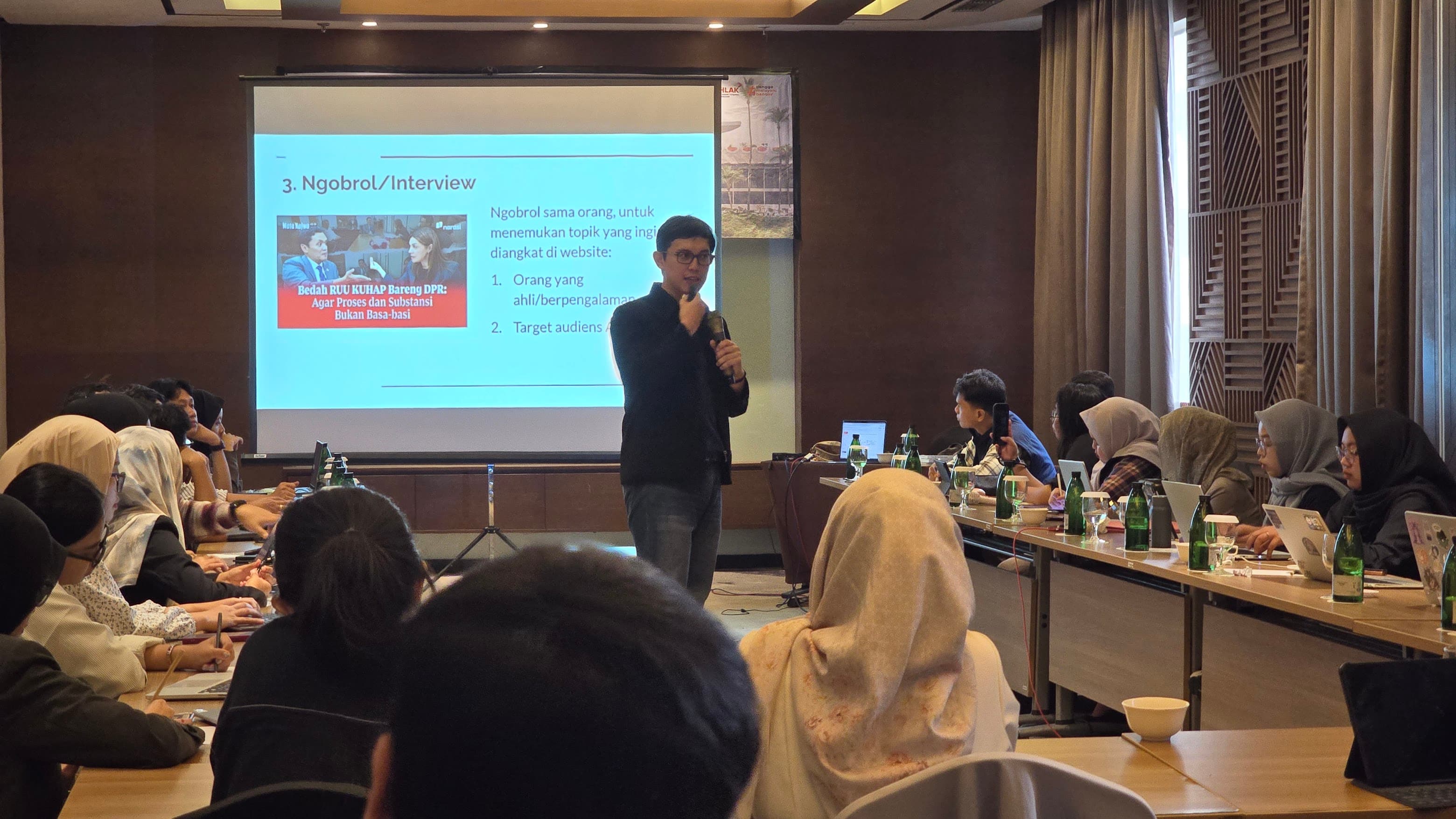 Fundamental SEO Terpenting untuk Website DPR at Sekretariat Jenderal DPR In-house Training